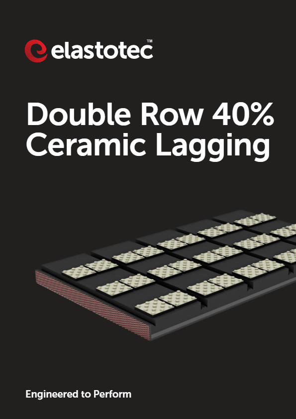 ET BRO Double Row 40% Ceramic Lagging thumbnail